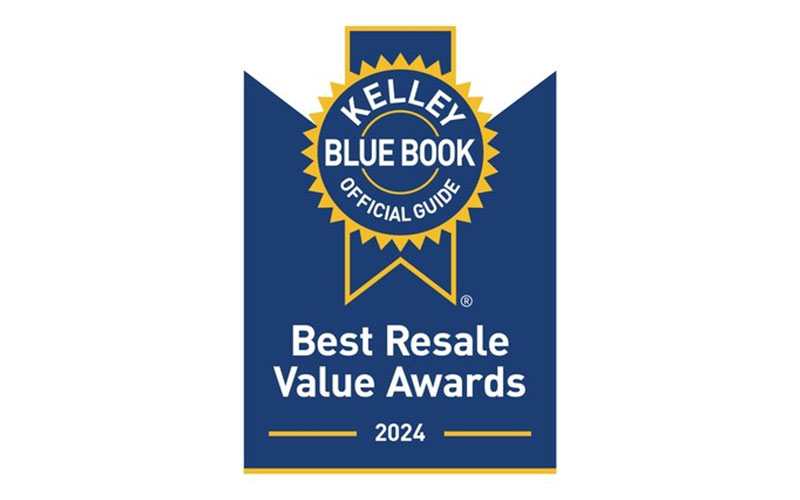 Kelley Blue Book Resale Value Awards