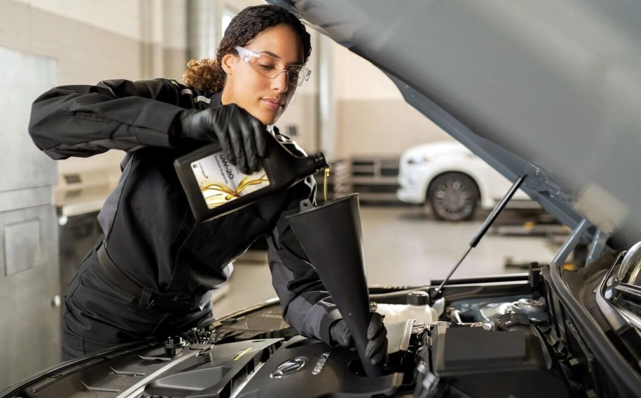 Oil Check and Change Process