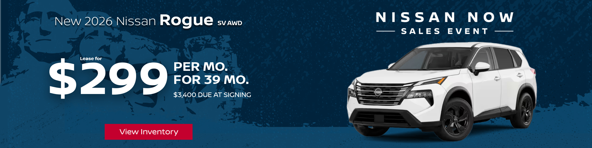 2026 Nissan Rogue SV payment – Greensboro, NC