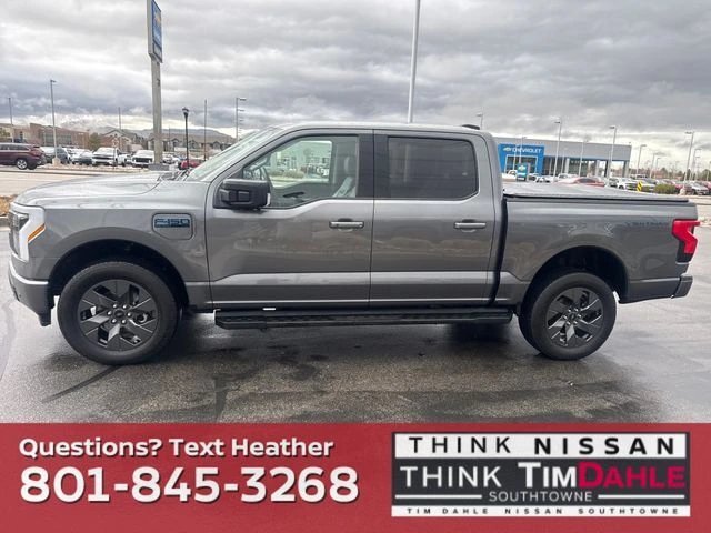 Used 2025 Ford F-150 Lightning Flash with VIN 1FTVW3LU7SWG05959 for sale in South Jordan, UT