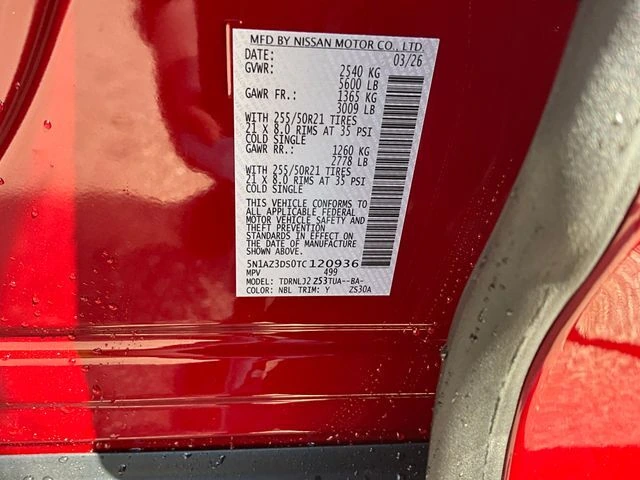 2026 Nissan Murano Platinum - Photo 14