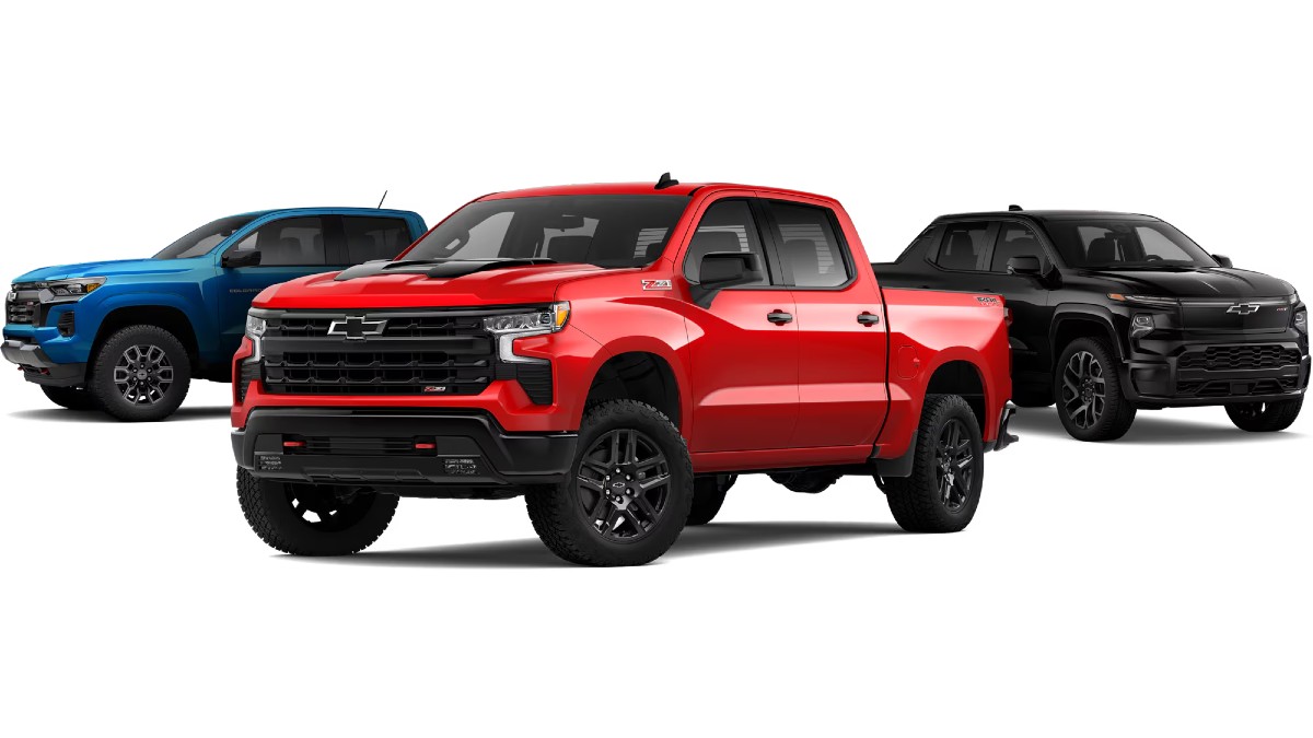 2024 Chevrolet Truck Lineup Exterior Fronts