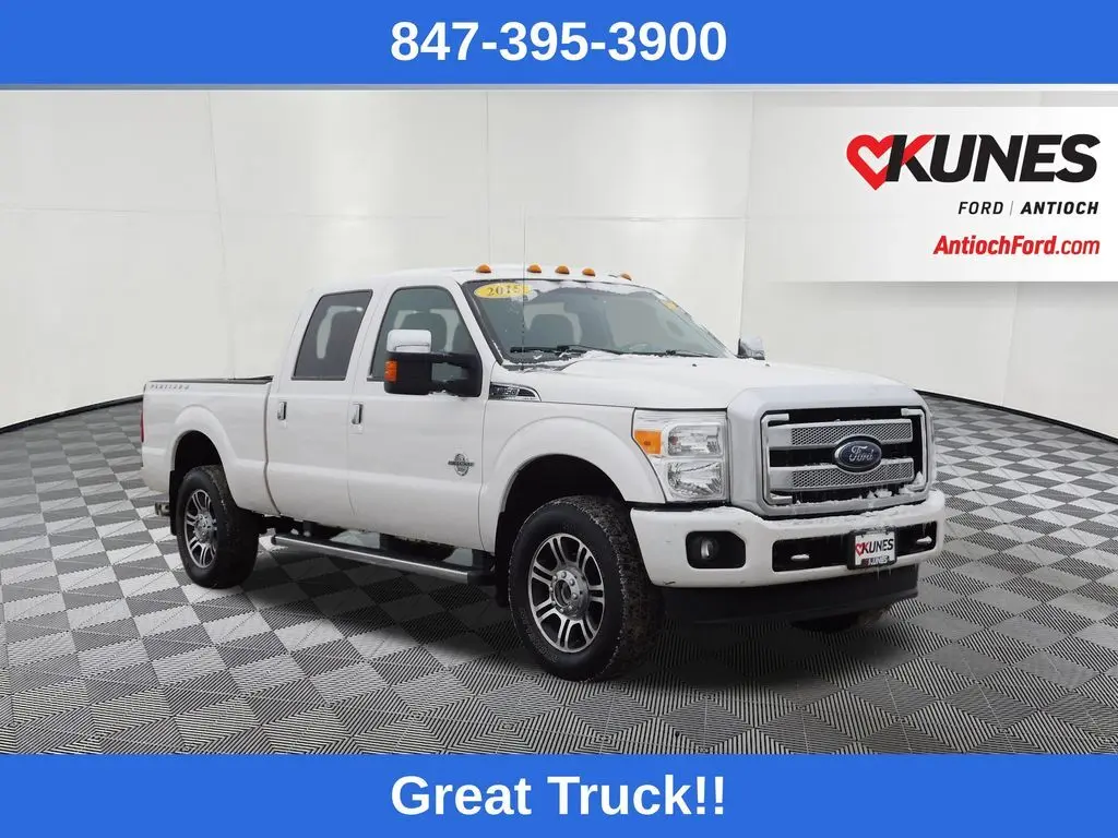 2015 Ford F-250 Super Duty Platinum