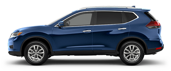 2018 Nissan Rogue SV, side profile
