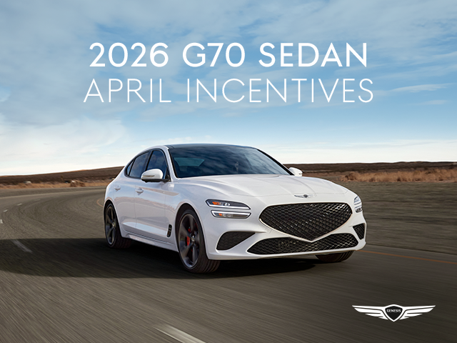 2026 Genesis G70 Sedan