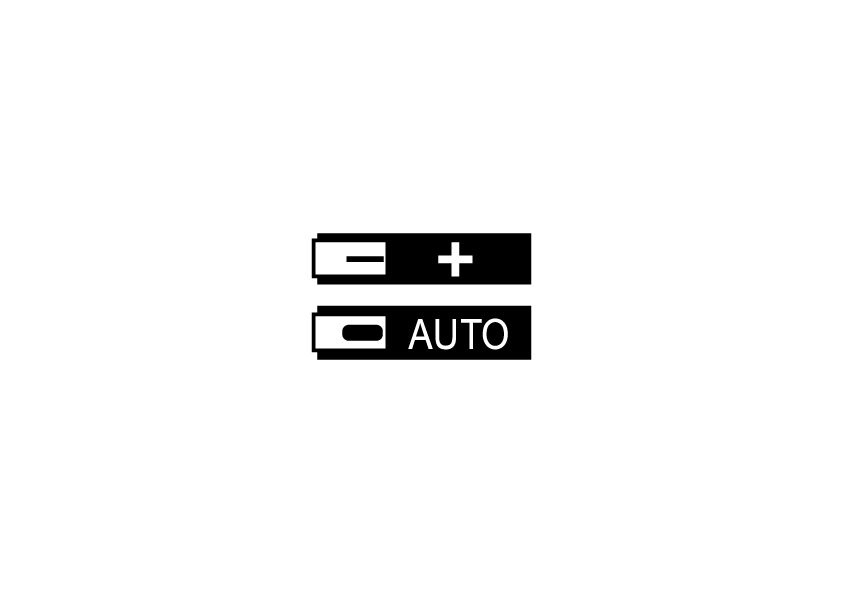 Auto [+] mode indicator (STI)