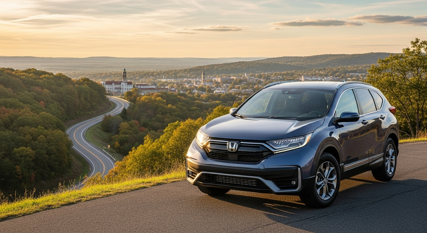 Explore the 2025 Honda CR-V EX features and check availability at Kunes Honda of Quincy. Discover why this model is a favorite among Middletown residents.