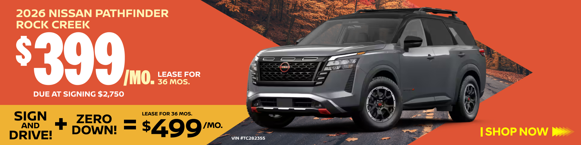 2026 NISSAN PATHFINDER ROCK CREEK