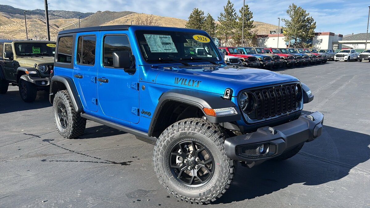 2026 Jeep Wrangler Willys 4 Door 4x4