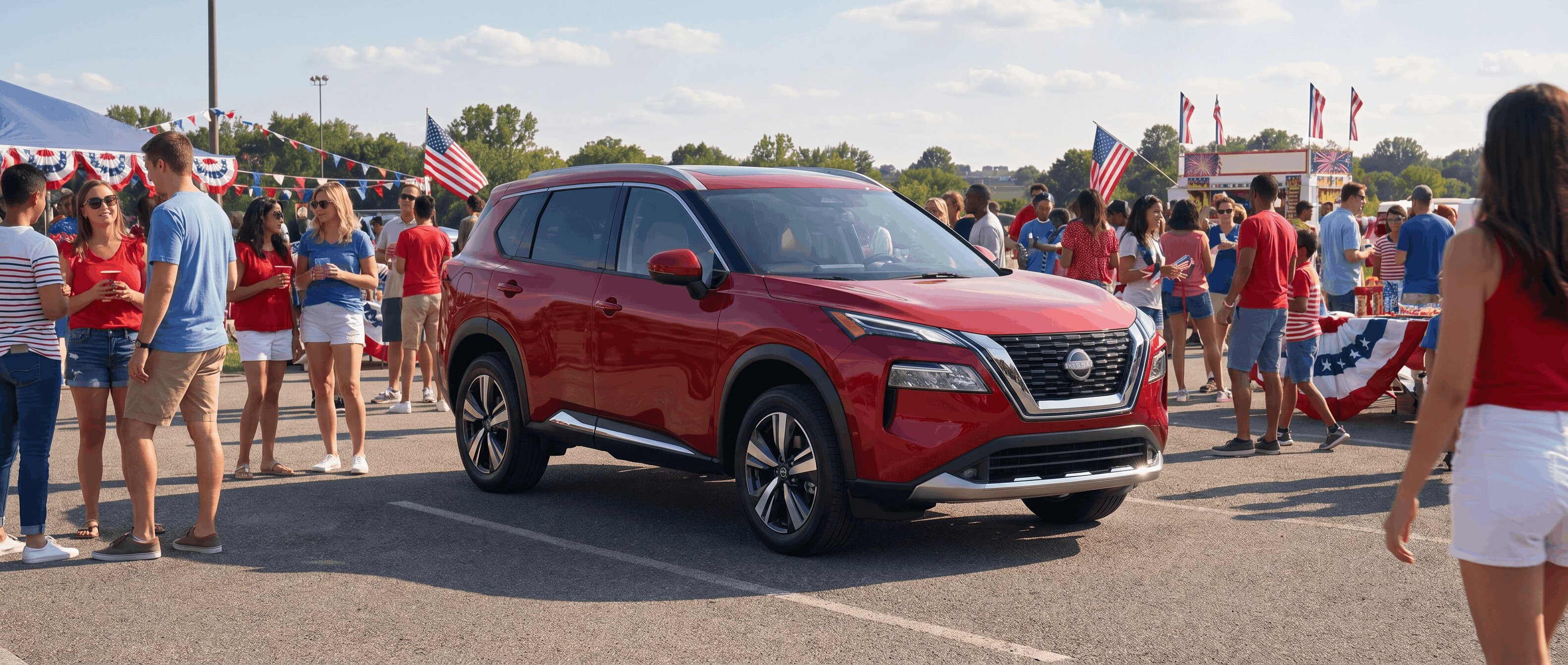 Nissan vehicles ideal for Fourth of July event parking in Roswell, GA