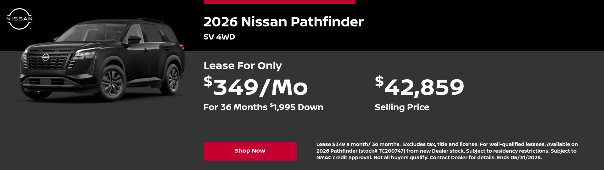 May Pathfinder Offer