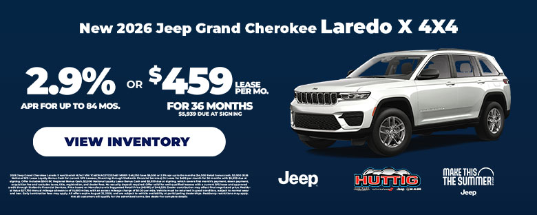 2026 Jeep Grand Cherokee Specials