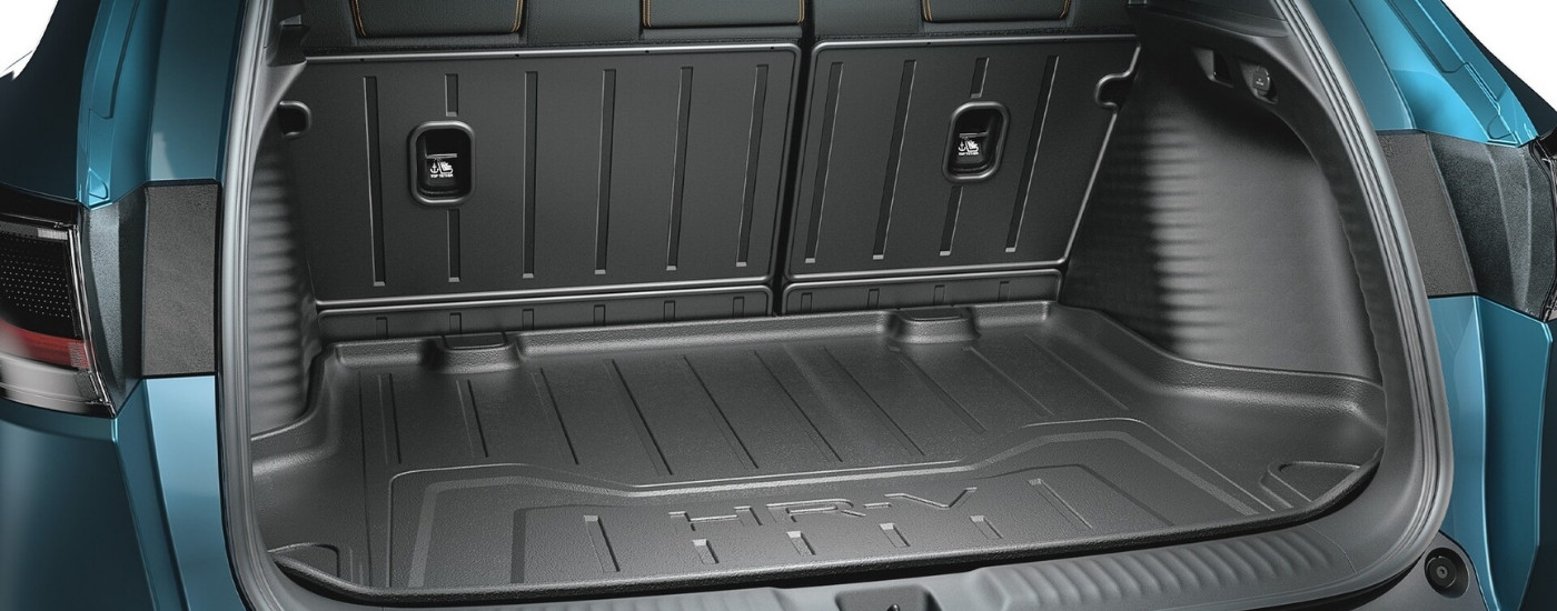 Trunk of a green 2026 Honda HR-V