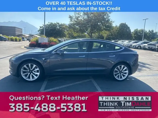 Used 2020 Tesla Model 3 Base with VIN 5YJ3E1EA9LF797442 for sale in South Jordan, UT