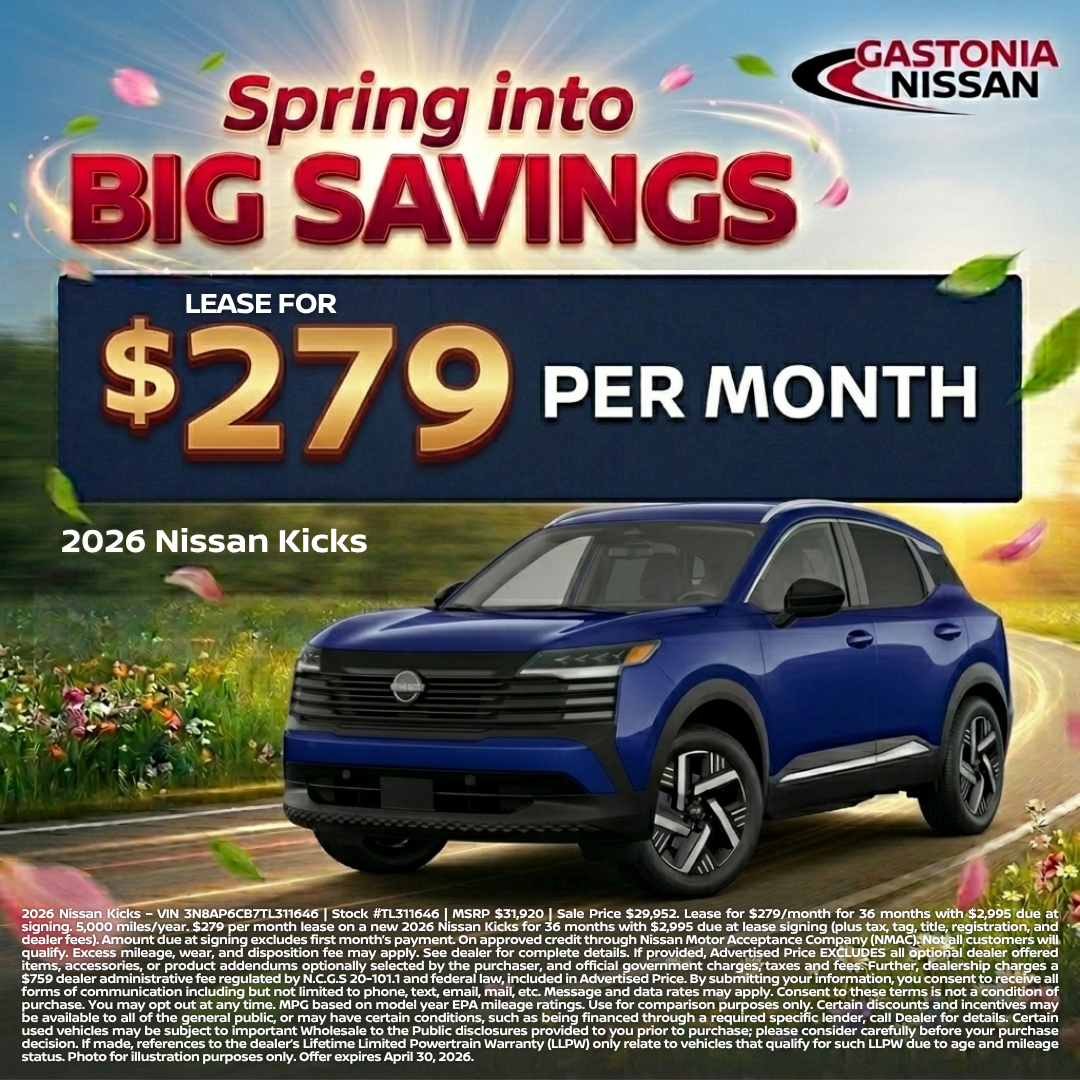 Lease for $279/Month