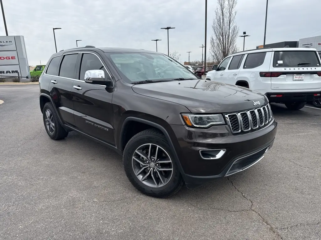 Used 2017 Jeep Grand Cherokee Limited with VIN 1C4RJEBG1HC804605 for sale in Owasso, OK