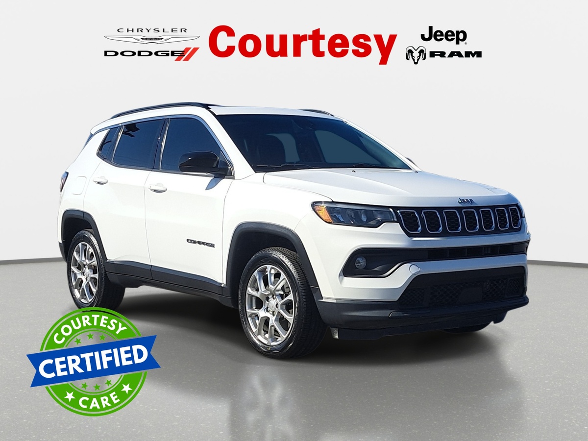 Used 2024 Jeep® Compass Latitude Lux at Courtesy Chrysler Dodge Jeep Ram