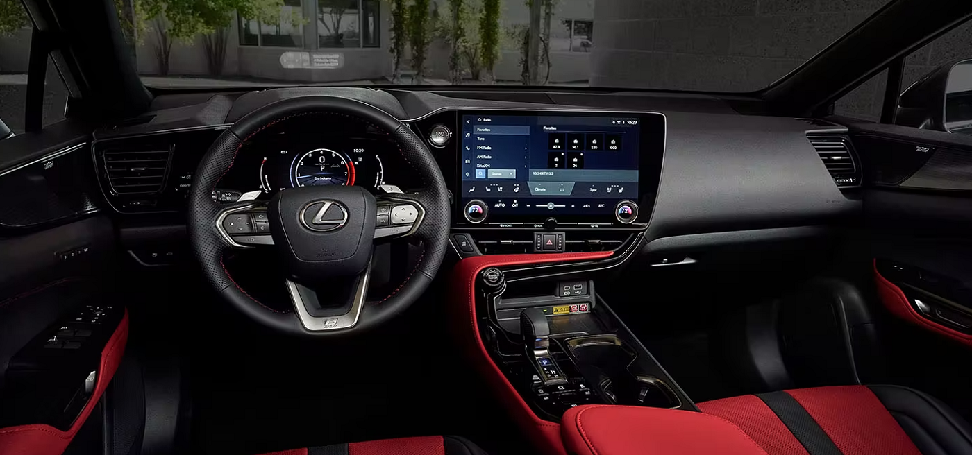 2025 Lexus NX 350h Front Cabin