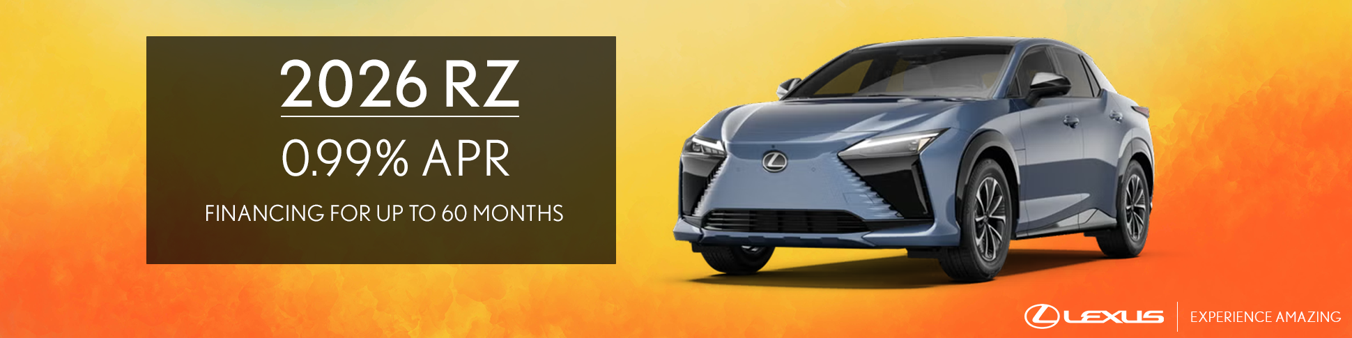 Lexus RZ Offer