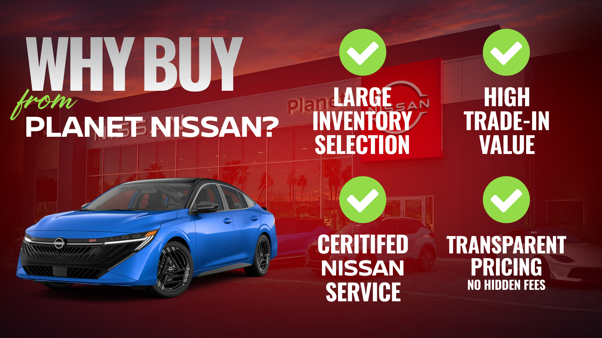 Why Buy From Planet Nissan?