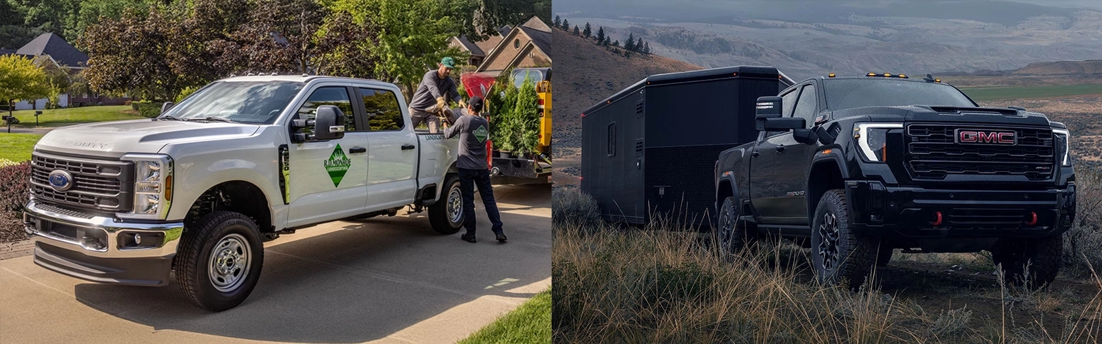 Ford Super Duty vs GMC Sierra HD - Towing Comparison