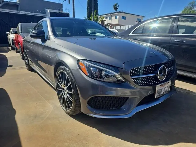 Used 2018 Mercedes-Benz C-Class Coupe AMG C43 with VIN WDDWJ6EB0JF641593 for sale in Las Vegas, NV