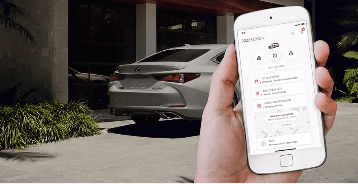 lexus app features