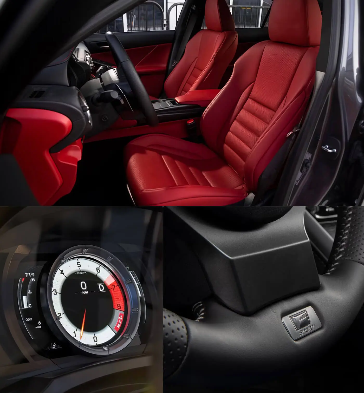 Lexus IS 350 F SPORT Interior Features