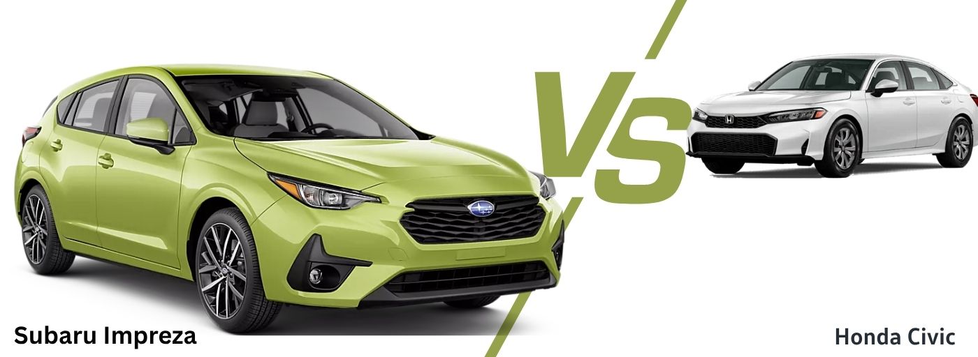 2026 Subaru Impreza vs Honda Civic