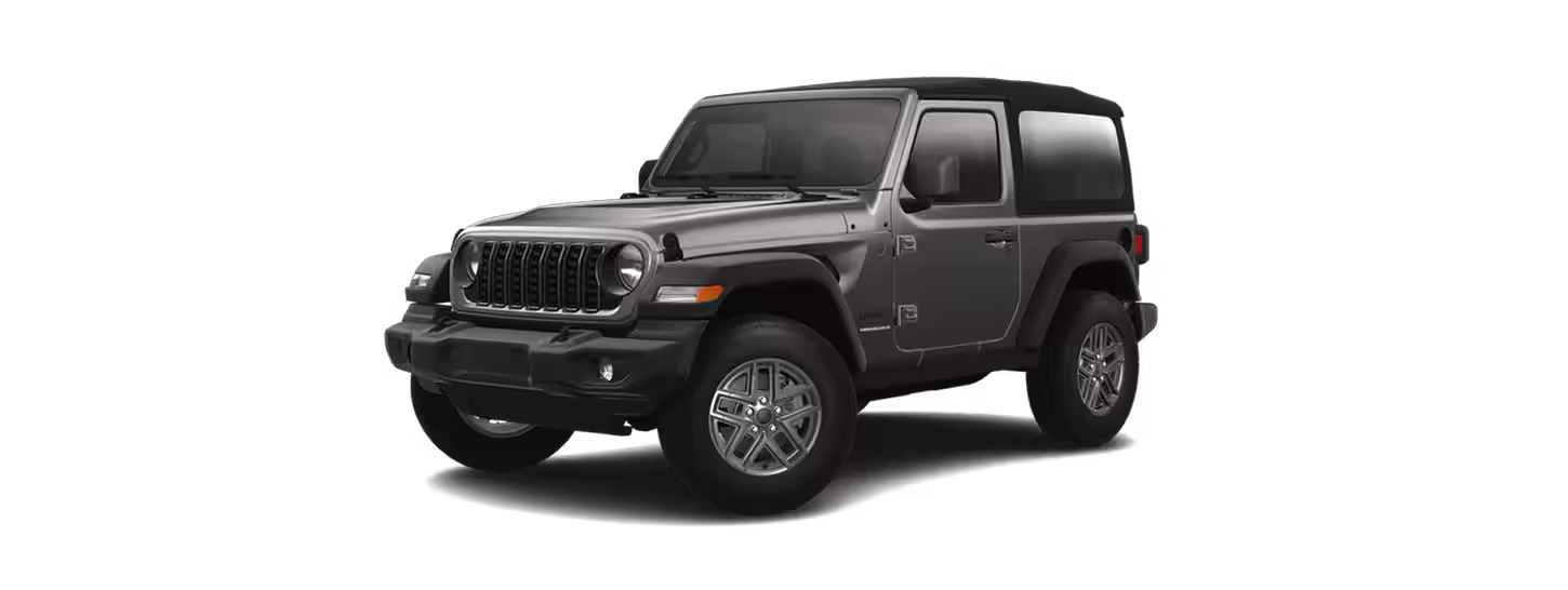 The Jeep Wrangler Sport S trim.