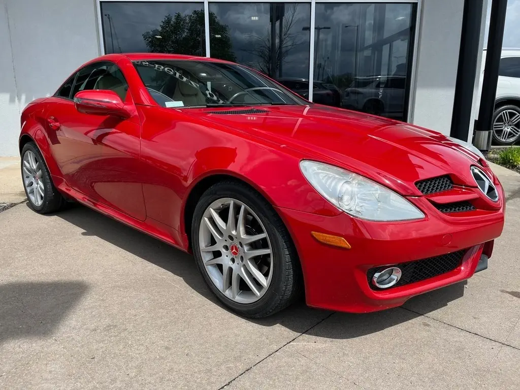 Used 2009 Mercedes-Benz SLK-Class SLK300 with VIN WDBWK54F49F208326 for sale in Marion, IL