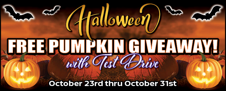 Hemet CDJR Halloween Pumpkin Giveaway