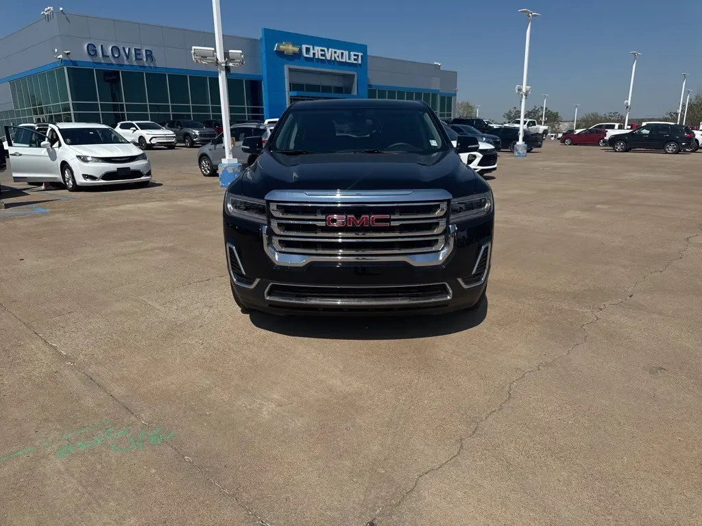 Used 2023 GMC Acadia SLE with VIN 1GKKNKL4XPZ241322 for sale in Tulsa, OK