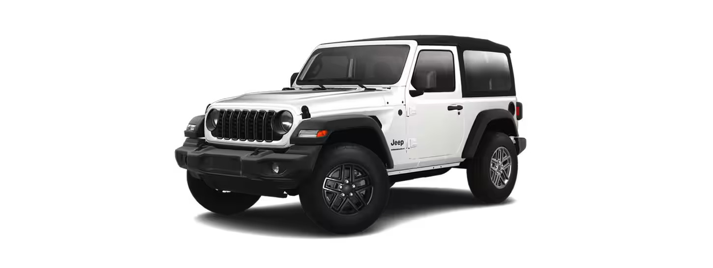 The Jeep Wrangler Sport S trim.