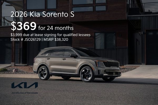 2026 Kia Sorento Lease
Offer