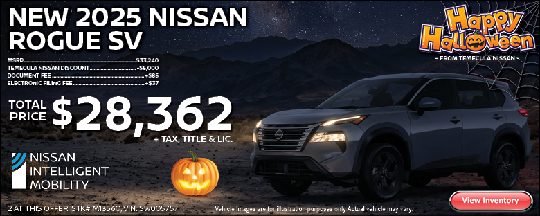 New 2025 Nissan Rogue SV