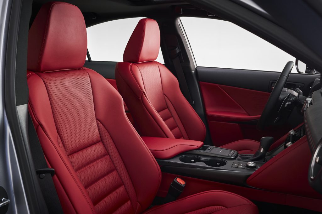 Black or Circuit Red interior