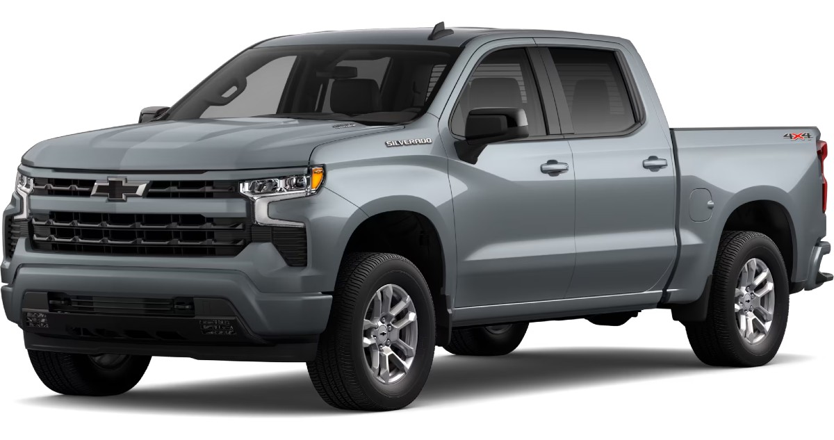 2025 Chevy Silverado 1500 RST Exterior Driver Side Front Profile
