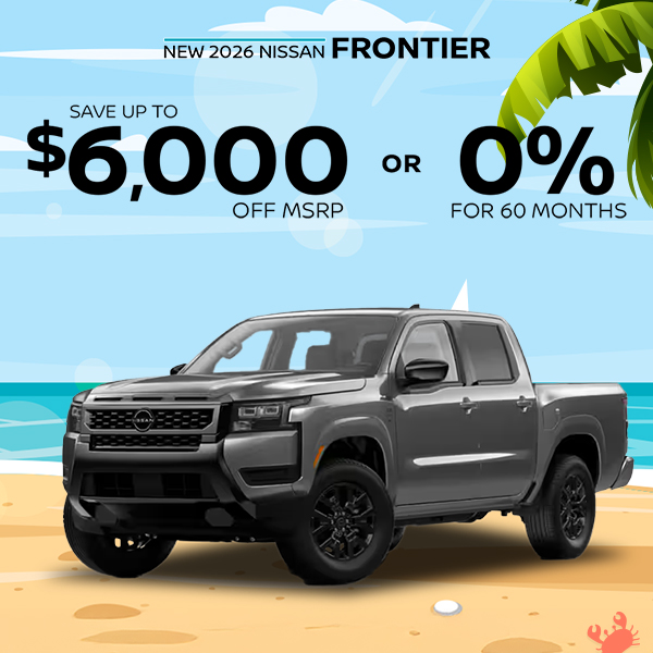 New 2026 Nissan Frontier 