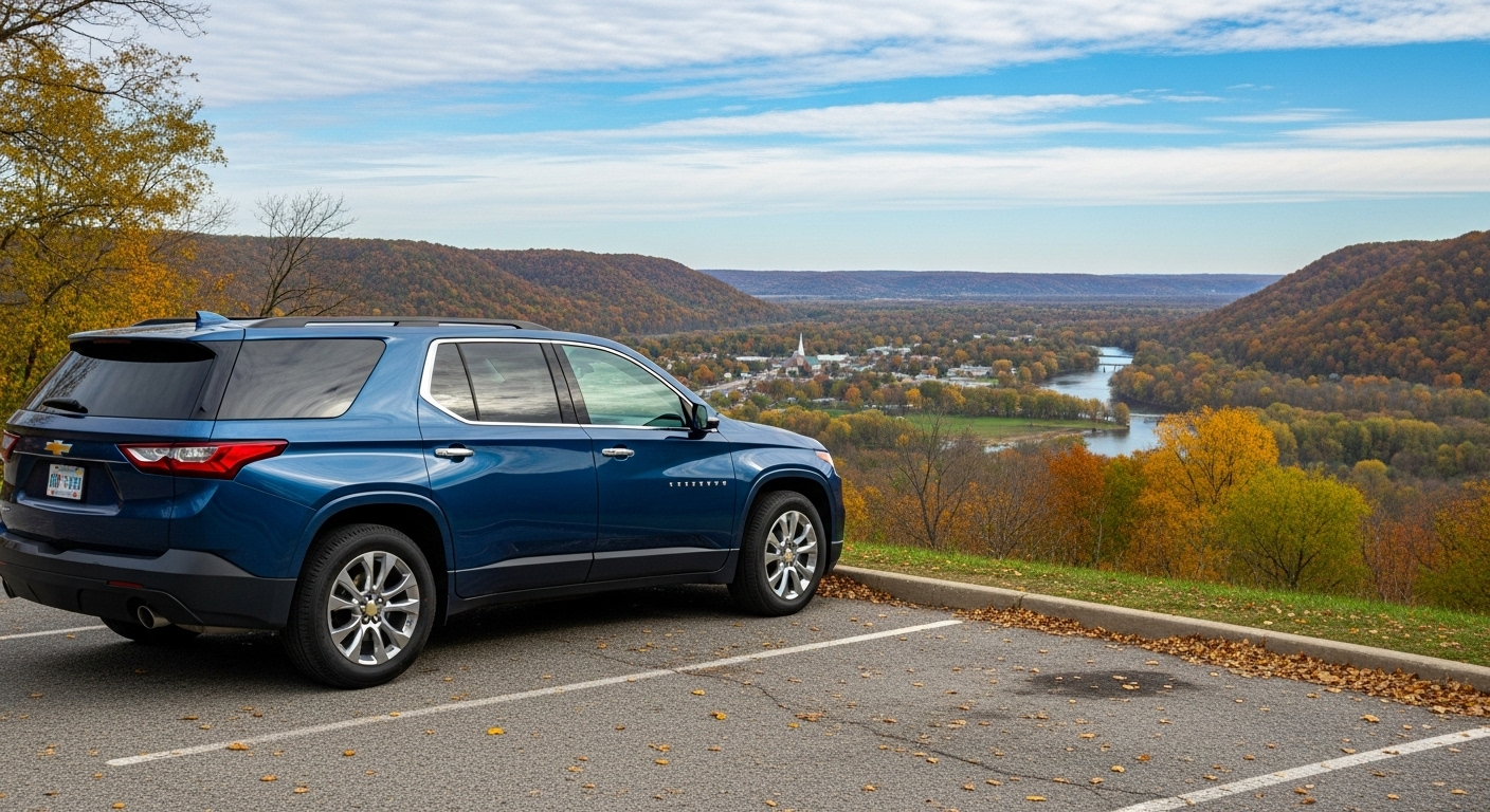 The Chevrolet Traverse is a versatile SUV, perfect for families and adventurers in Mount Carroll, IL. Known for its spacious interior, advanced safety features, and powerful performance, it handles various terrains and weather conditions with ease.