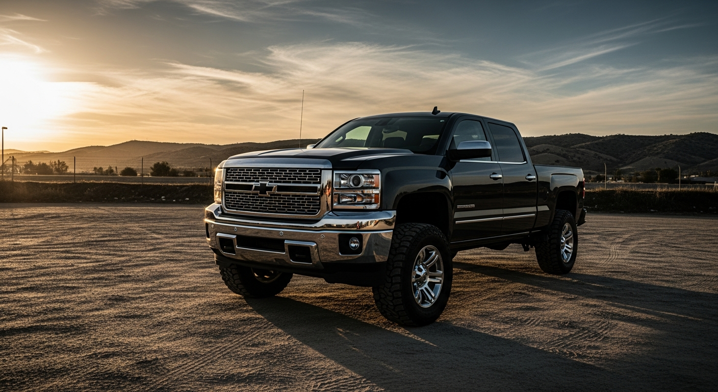 huge truck dealership in Bakersfield