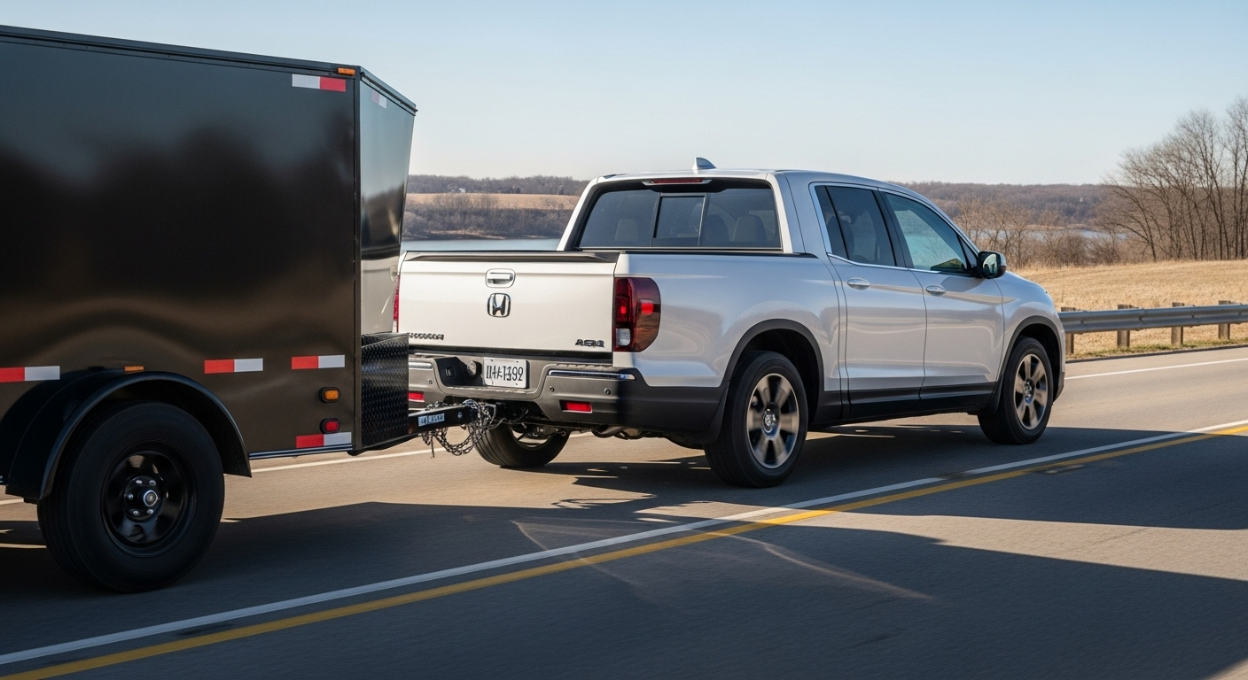 Explore the 2025 Honda Ridgeline's towing capacity and find out how it can meet your needs in La Grange, MO. Check availability and learn about our financing options at Kunes Honda of Quincy.