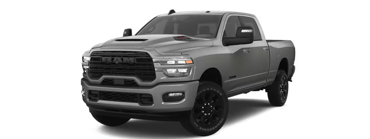 The 2025 Ram 2500 Laramie trim.