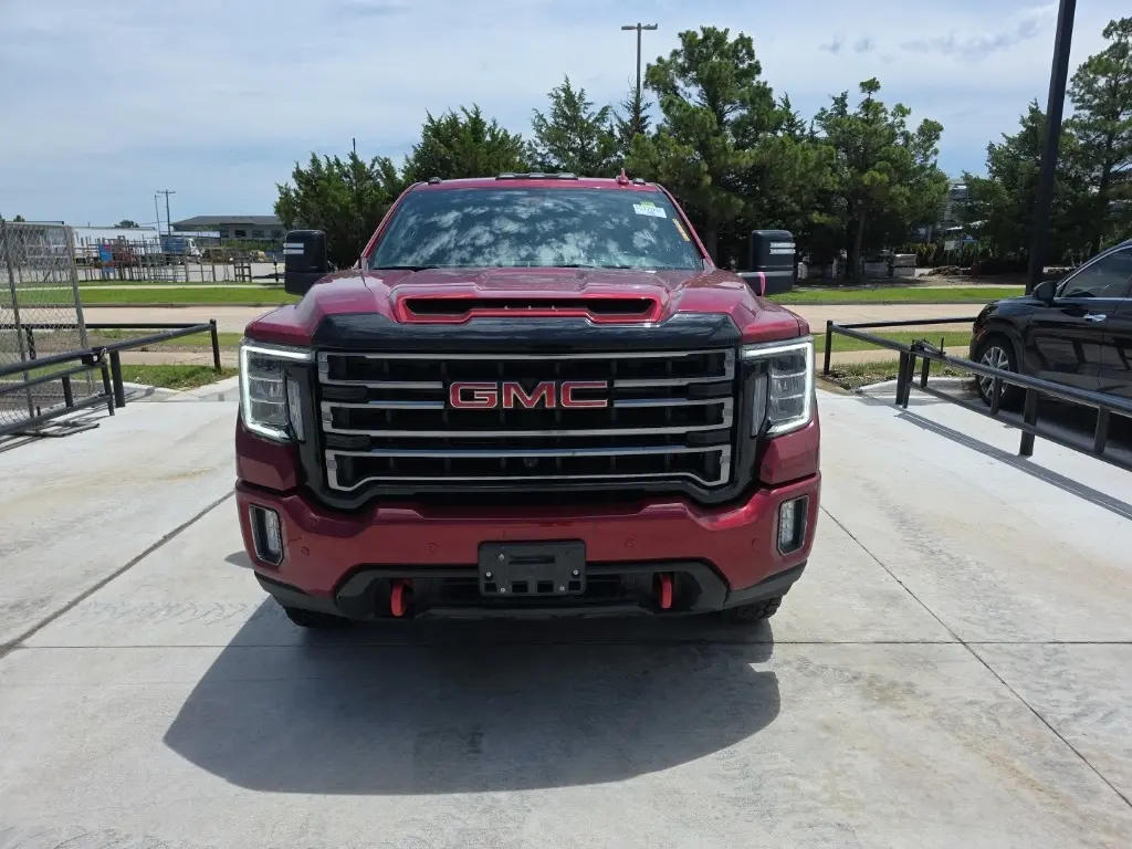 Used 2023 GMC Sierra 2500HD AT4 with VIN 1GT49PEY2PF127385 for sale in Norman, OK