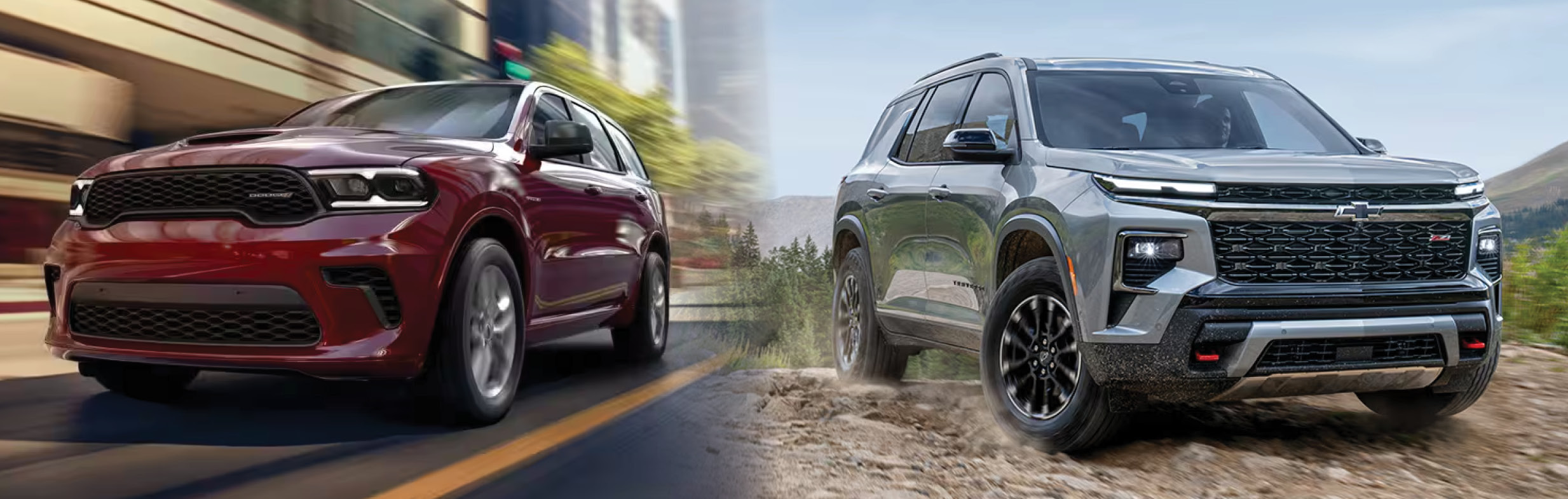 2025 Dodge Durango vs 2025 Chevy Traverse
