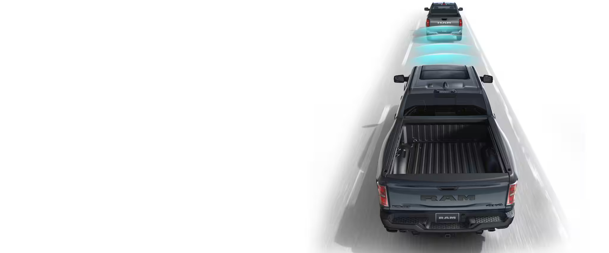 The evasive steeering assist with the 2025 Ram 1500.