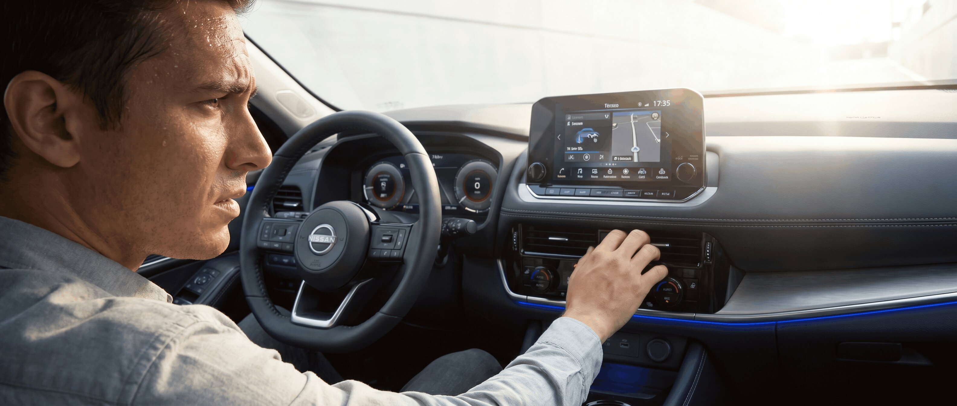 Car air conditioning vent inspection in Roswell, GA
