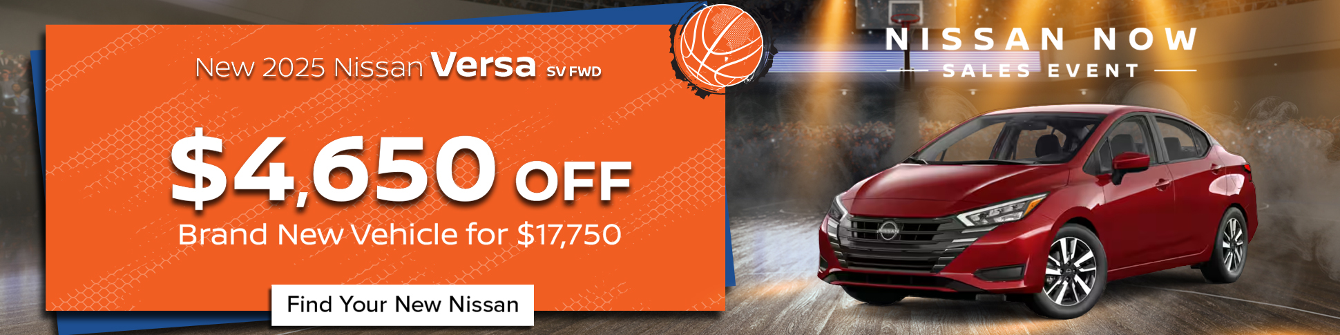 2025 Nissan Versa SV savings – Greensboro, NC