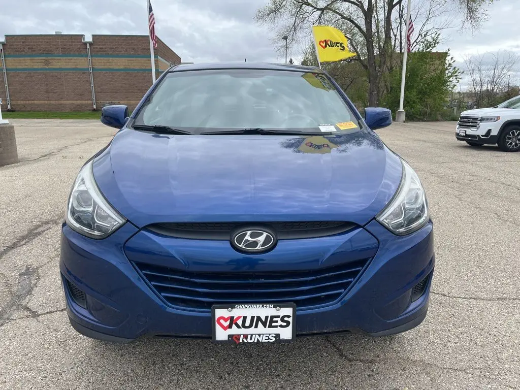 Used 2014 Hyundai Tucson GLS with VIN KM8JT3AF2EU805591 for sale in Beloit, WI