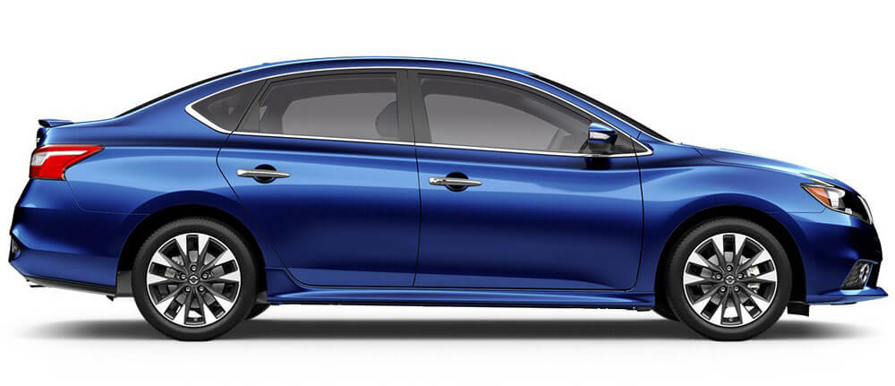 2017 Nissan Sentra sedan in Deep Blue Pearl